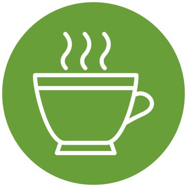 çay fincanı vektör simgesi