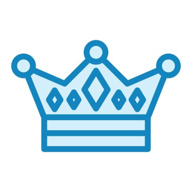 Monarşi simgesi vektör illüstrasyonu