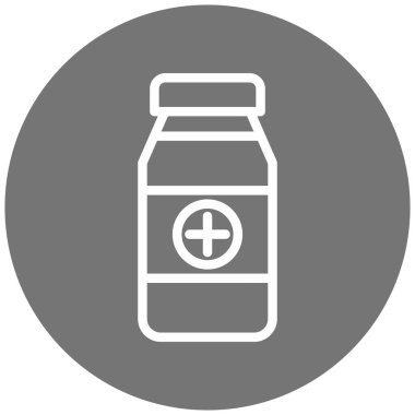 tıbbı vektör düz simge