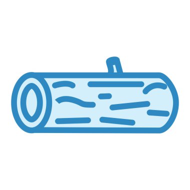 vector illustration of log icon