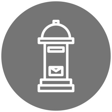 Tek Havaalanı simge vektör çizim