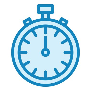 Zamanlayıcı modern simge vektör çizimi 