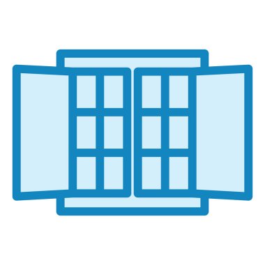 Pencere modern simge vektör çizimi