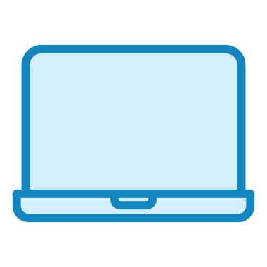 Bilgisayar. Web simgesi basit tasarım