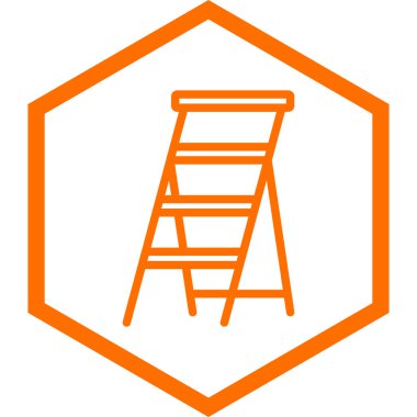 Bir merdivenin vektör çizimi