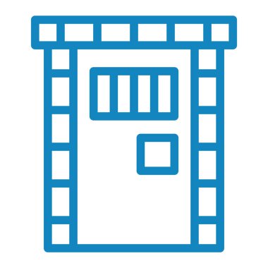 Film şeridi. Basit tasarım