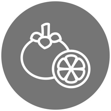 meyve modern ikon vektör illüstrasyonu