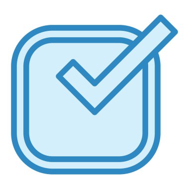 Moda biçimi izole edilmiş arkaplanda işaret simgesini işaretle