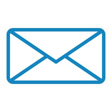 ileti ikonu vektör illüstrasyonu