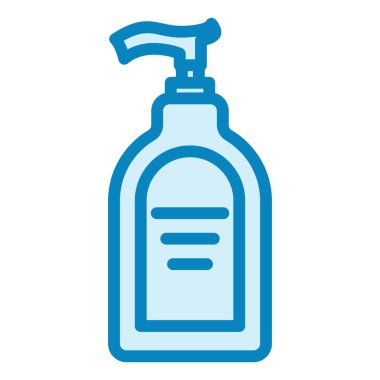 Sabun dağıtıcı simgesinin vektör illüstrasyonu