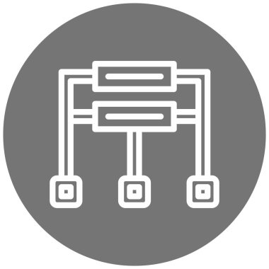 seo modern simgesinin vektör illüstrasyonu