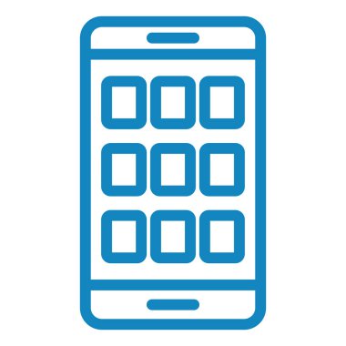  Web simgesi basit illüstrasyon