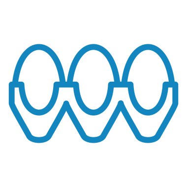 ilk harf vektör logo simgesi