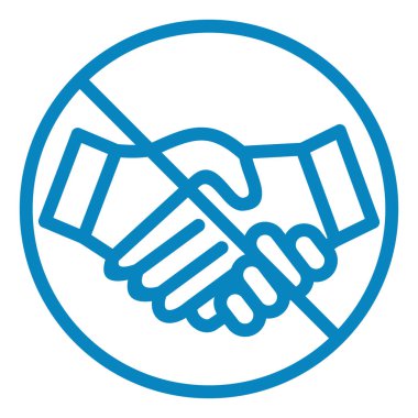 El sıkışma Simgesi vektör çizimi yok