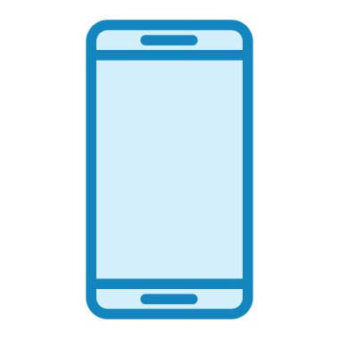 Akıllı telefon. Web simgesi basit illüstrasyon