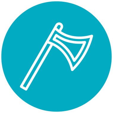 Balta simgesi vektör illüstrasyonu