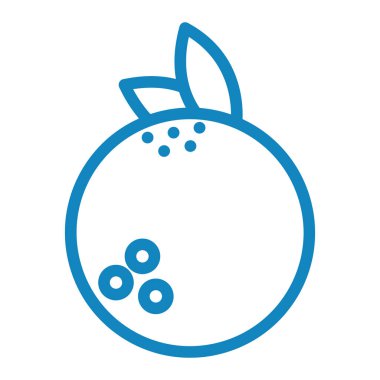 meyve simgesinin vektör illüstrasyonu