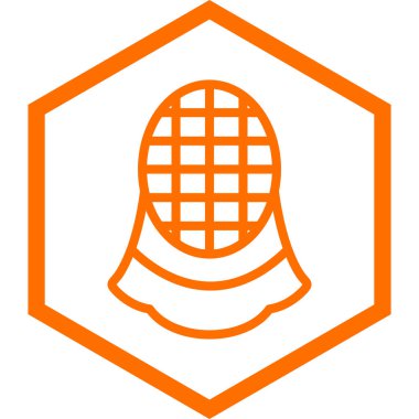 Bir dini simgenin vektör illüstrasyonu