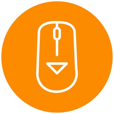 Fare. Web simgesi basit illüstrasyon