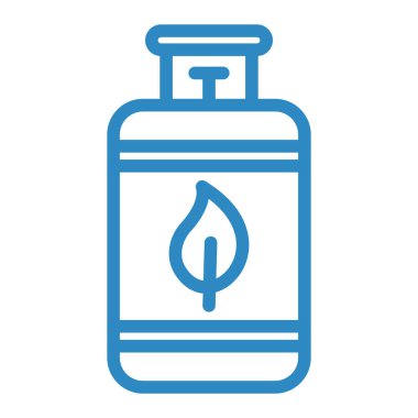 Su şişesi. Basit resimleme