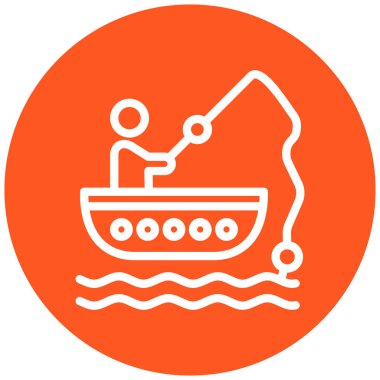 Bir geminin vektör çizimi