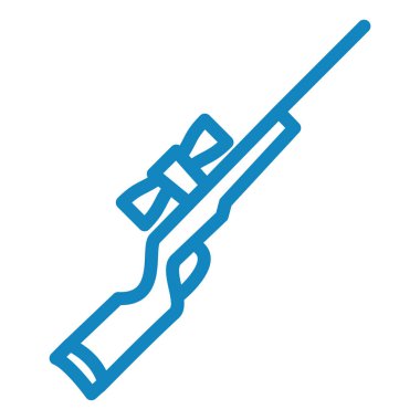 Bir bıçak simgesinin vektör illüstrasyonu