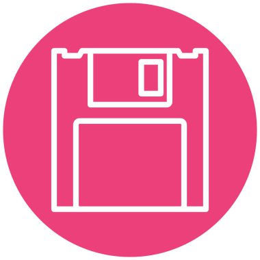 Disket disket. Basit resimleme