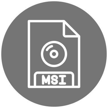 dosya biçimi simgesi, vektör illüstrasyonu