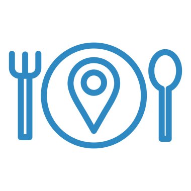 konum pin simgesi vektör illüstrasyonu