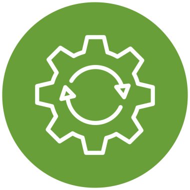 Ayarlama. Web simgesi basit illüstrasyon