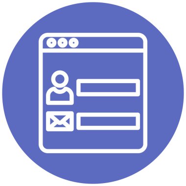 kullanıcı arayüzü. Basit resimleme