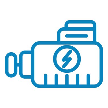 Elektrik prizi. Vektör illüstrasyonu