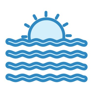 Kumsal. Web simgesi basit illüstrasyon