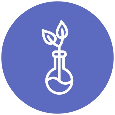 bitki vektör çizgisi simgesi