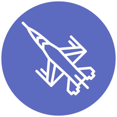 Uçak. Web simgesi basit illüstrasyon