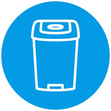 Çöp kutusu vektör illüstrasyonuName