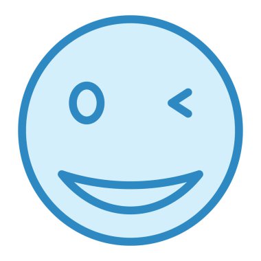 Modern simge vektör resimlemesini göz kırp