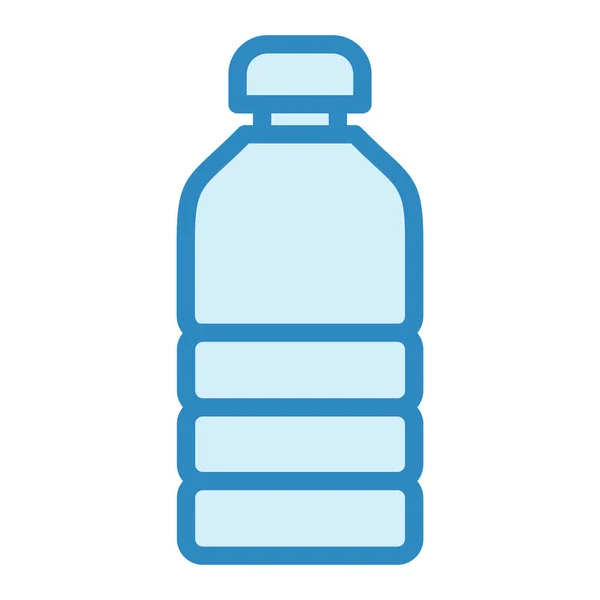 Waterfles Web Icoon Eenvoudige Illustratie — Stockvector