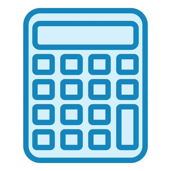 Calculator Pictogram Vector Illustratie — Stockvector