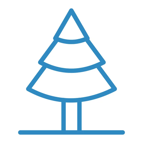 Baum Web Symbol Einfache Illustration — Stockvektor