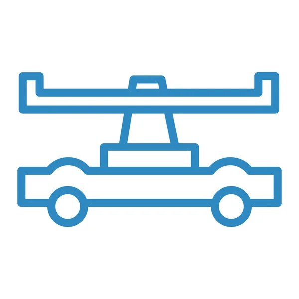 Vector Illustratie Van Auto Pictogram — Stockvector