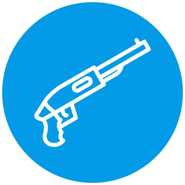 Ilustración Vectorial Icono Arma — Vector de stock