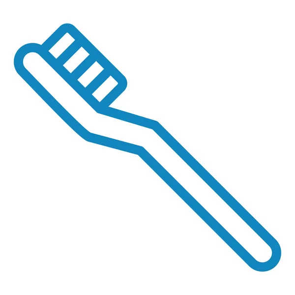 Toothbrush Web Icon Simple Illustration — Stock Vector
