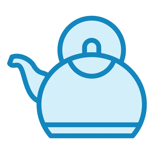 Teapot Modern Icon Vector Illustration — Archivo Imágenes Vectoriales