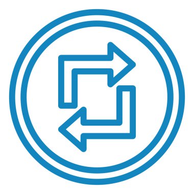 ok simgesi vektör illüstrasyonu