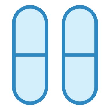 Haplar. Web simgesi basit illüstrasyon