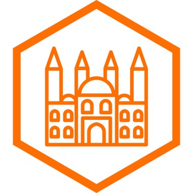 Yapı simgesinin vektör illüstrasyonu