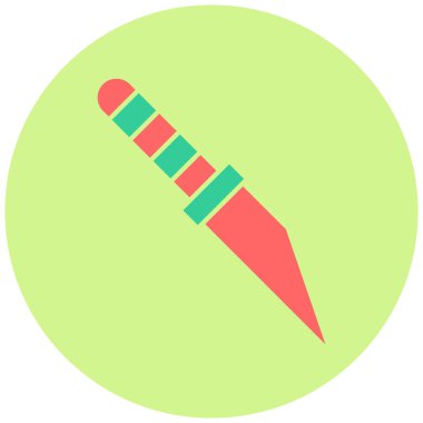 bıçak ağ ikonu vektör illüstrasyonu 