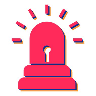 Beyaz arkaplanda izole edilmiş modern simgenin vektör illüstrasyonu 