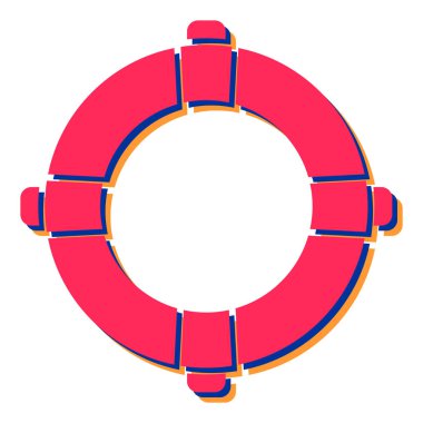 Can simidi simgesi, vektör illüstrasyonu basit tasarım 